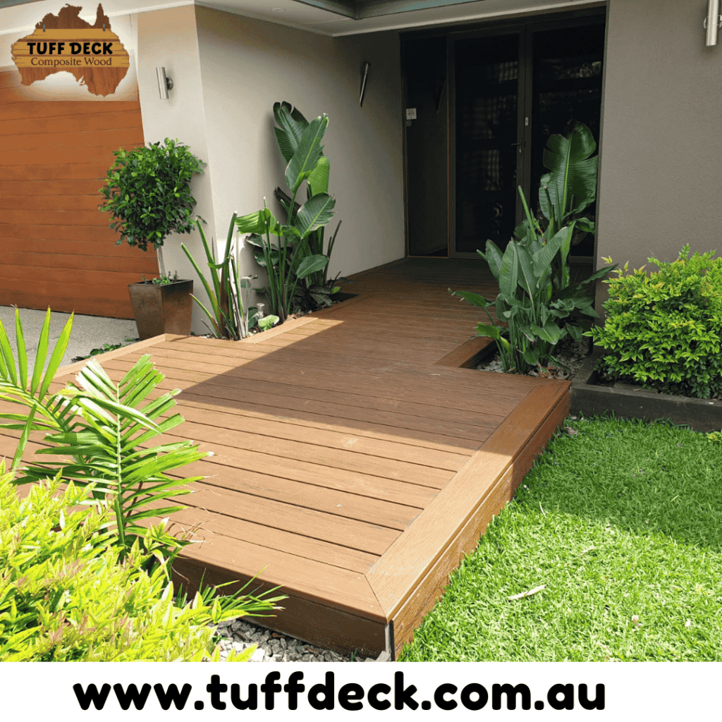 Copper Brown Composite Decking