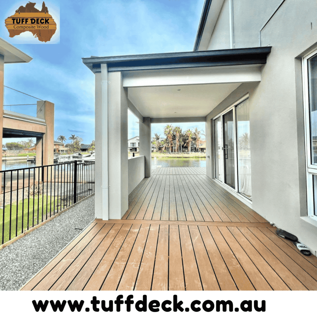 Copper Brown Composite Decking