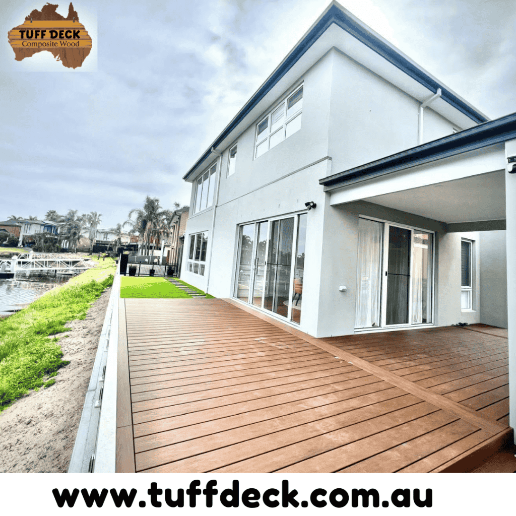Copper Brown Composite Decking
