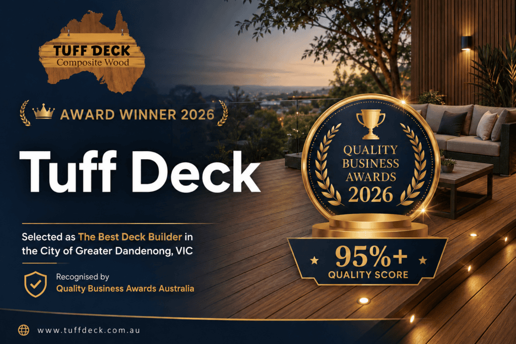 Tuff Deck Named Best Deck Builder in Greater Dandenong for 2026
