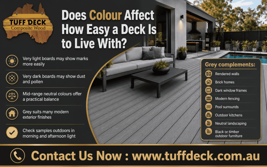Does Colour Affect How Easy a Deck Is to Live With